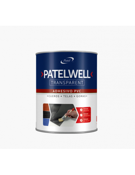 PatelWell 60 Transparente| Galon 3.8 Lts